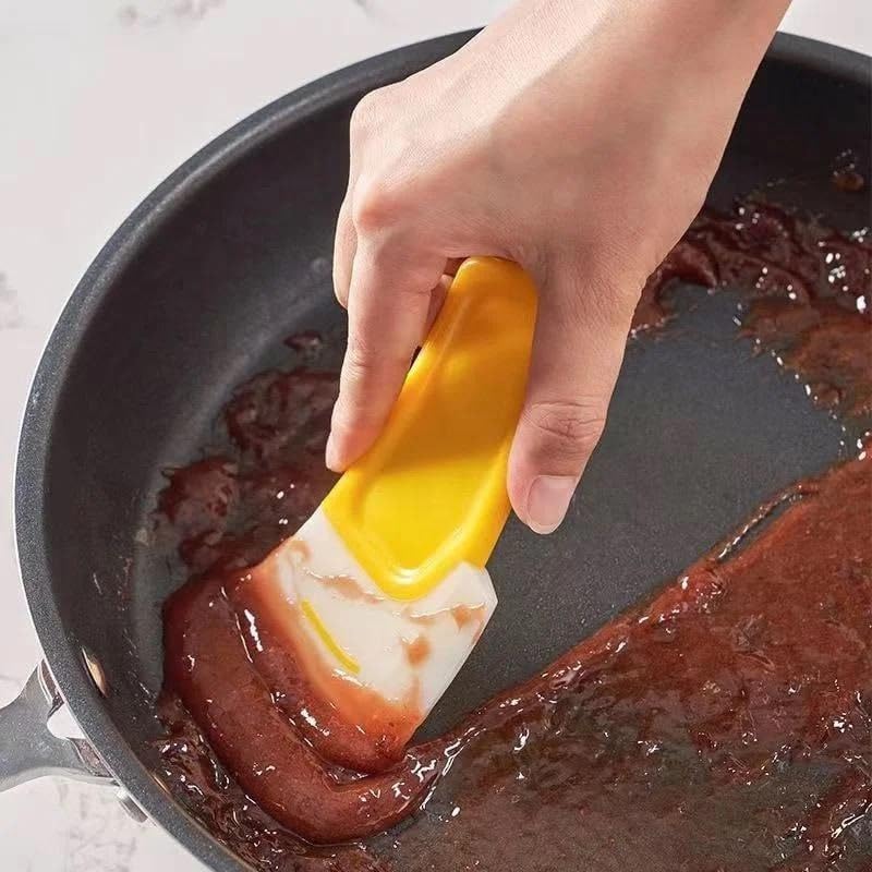 Non-stick silicone spatula (reusable)