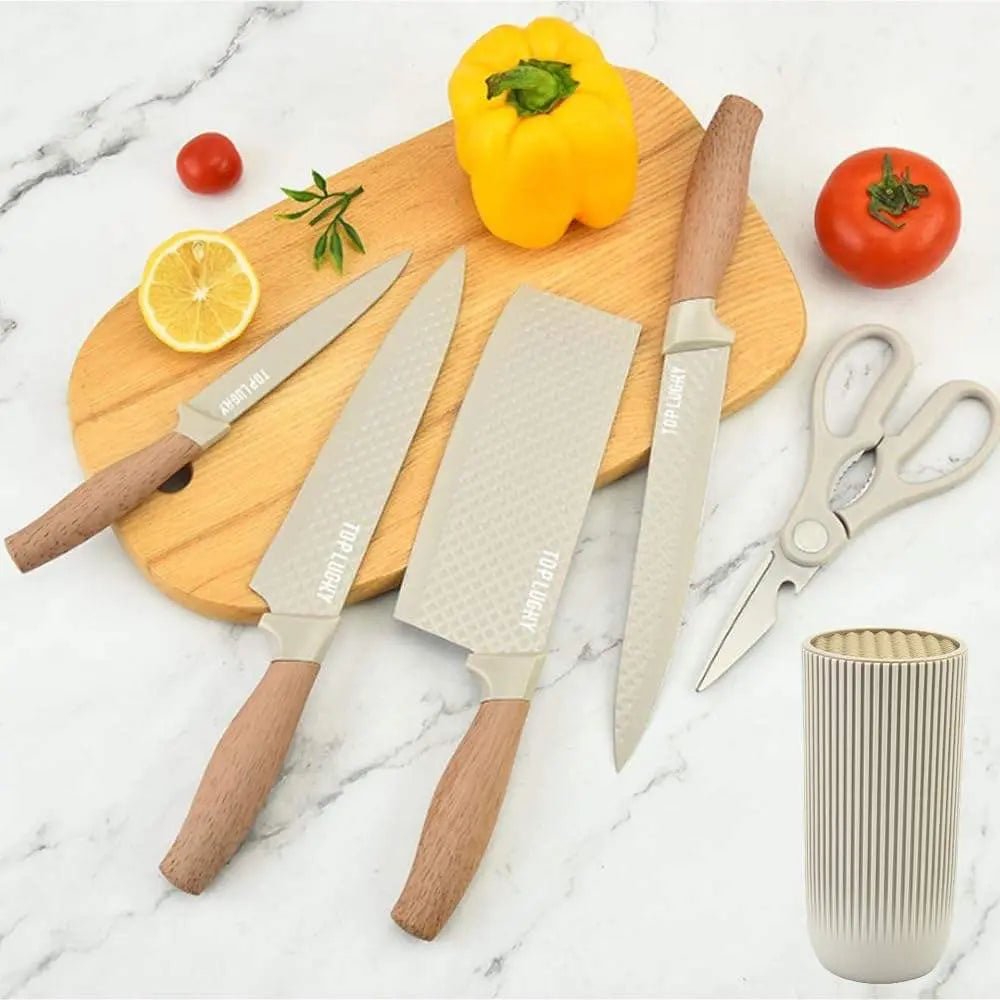6 PC Premium Kitchen Knife Set - FIX IT STORE