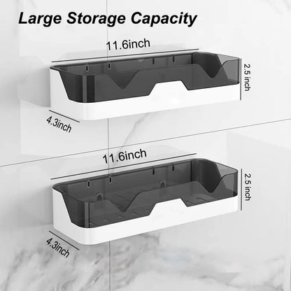 Plastic Shower Caddy Adhesive Shower Shelf - FIX IT STORE