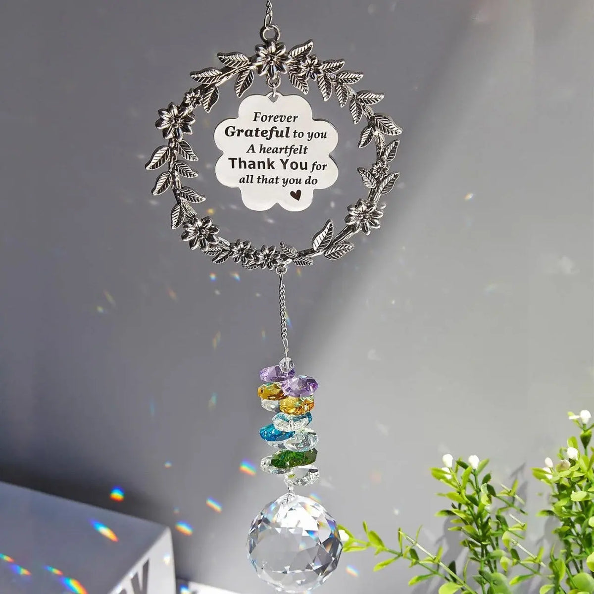 Sun catcher with engraved message - FIX IT STORE