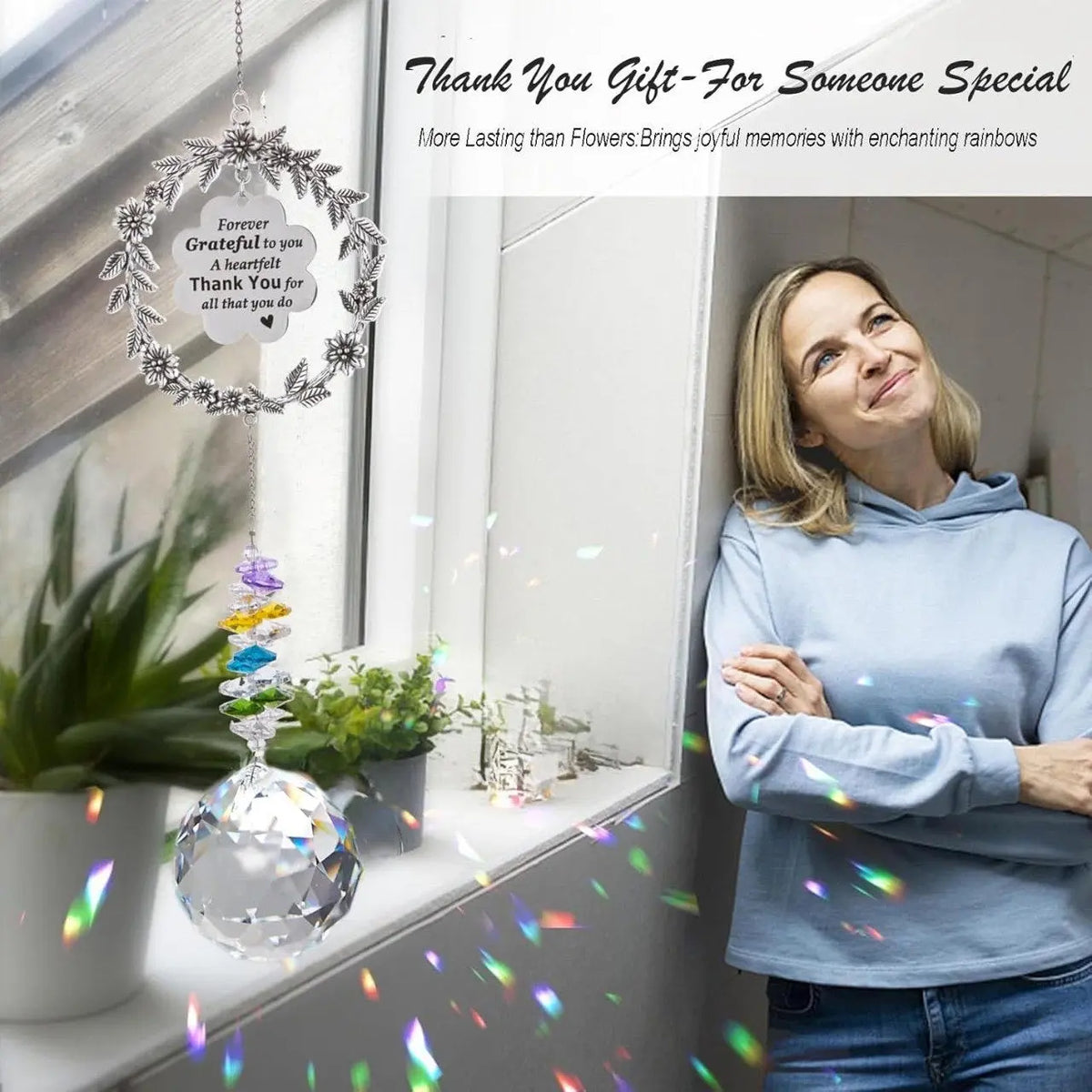 Sun catcher with engraved message - FIX IT STORE