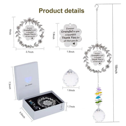 Sun catcher with engraved message - FIX IT STORE
