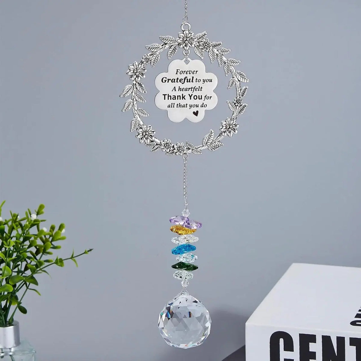 Sun catcher with engraved message - FIX IT STORE