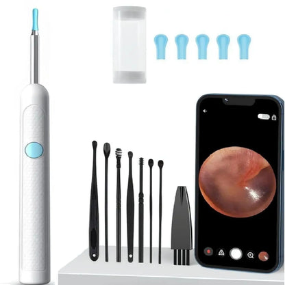 Earwax Removal Tool Kit with HD Camera Wi-Fi Connection - FIX IT STORE