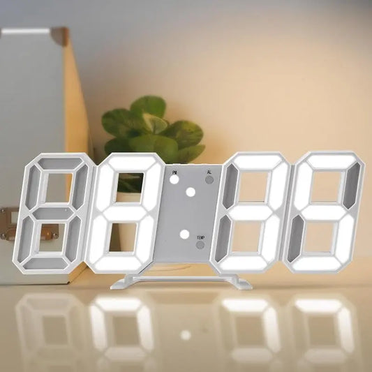 3D LED Digital Wall Clock for Home - FIX IT STORE