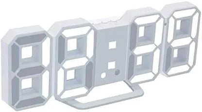 3D LED Digital Wall Clock for Home - FIX IT STORE