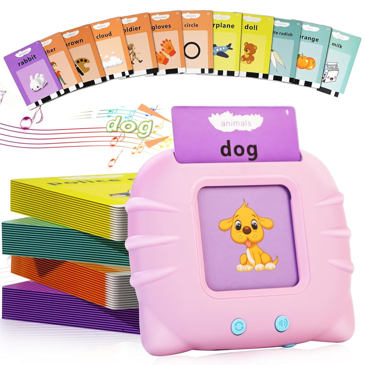 🌟 Talking Flash Cards Toy for Kids 🌟  
📚 224-Word Learning Device for Toddlers FIX IT STORE