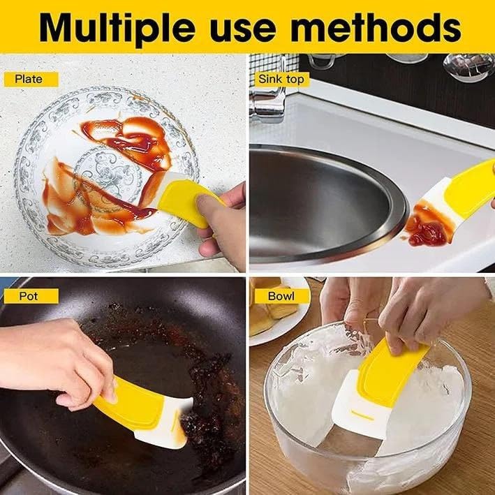 Non-stick silicone spatula (reusable)