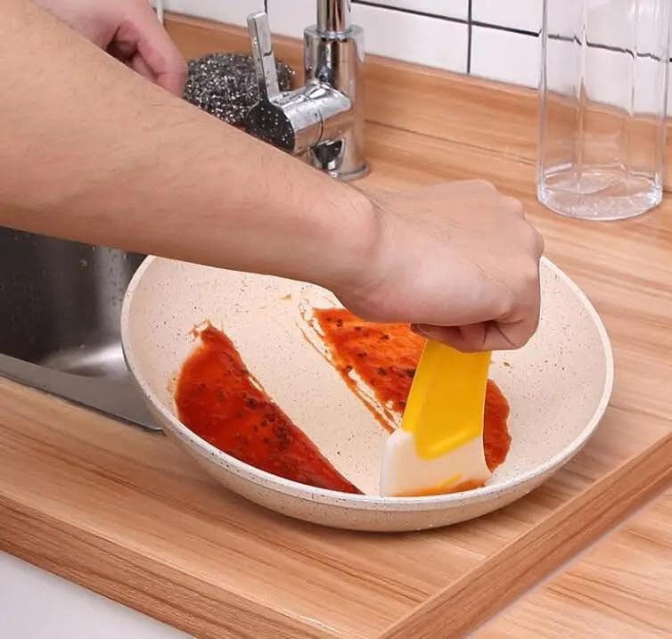 Non-stick silicone spatula (reusable)