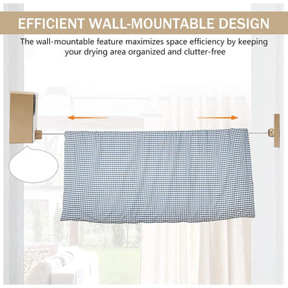 Retractable Clothesline 13.8ft Adjustable Clothesline