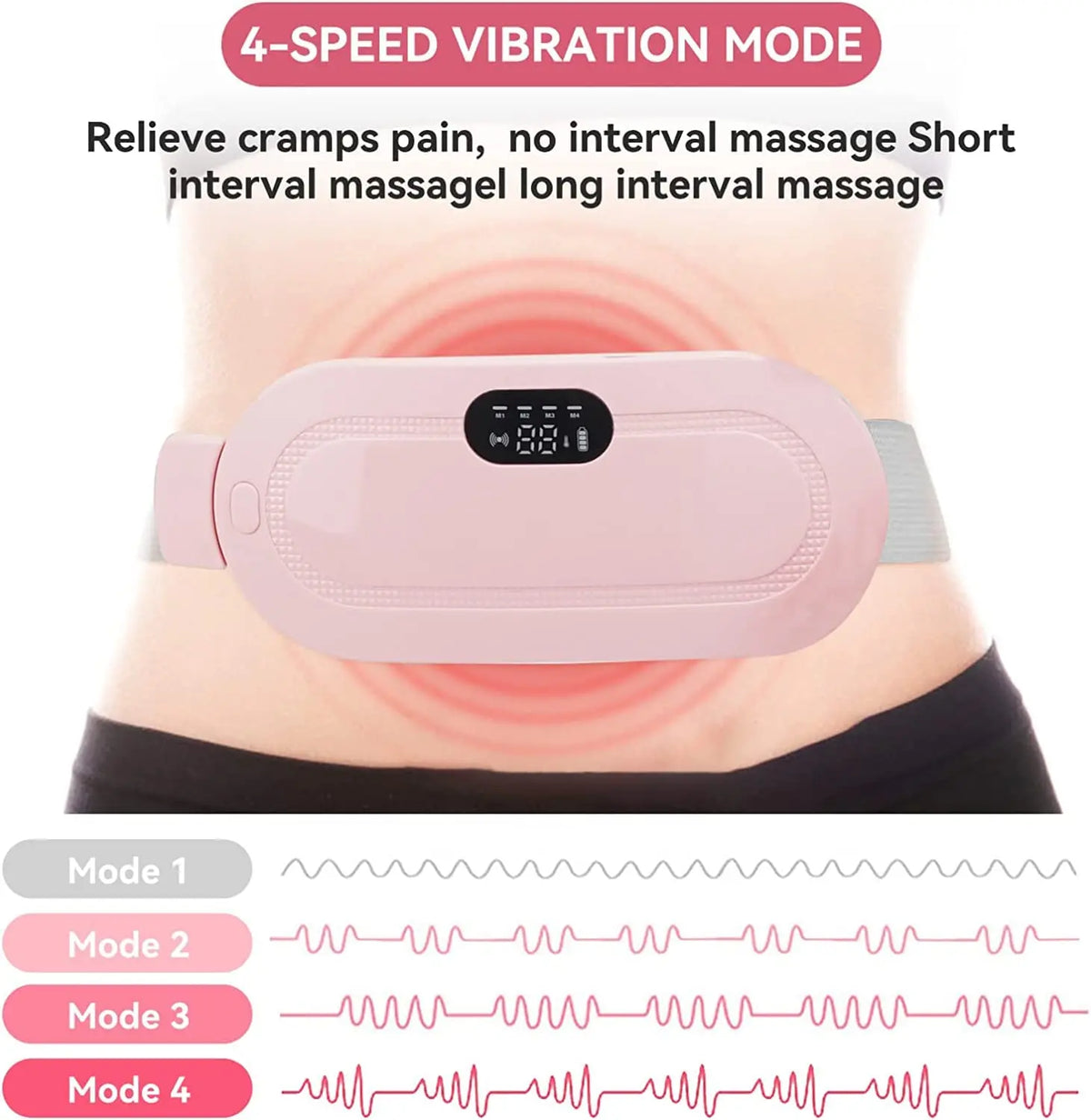 Portable Cordless Heating Pad for Menstrual Cramps Relief - FIX IT STORE