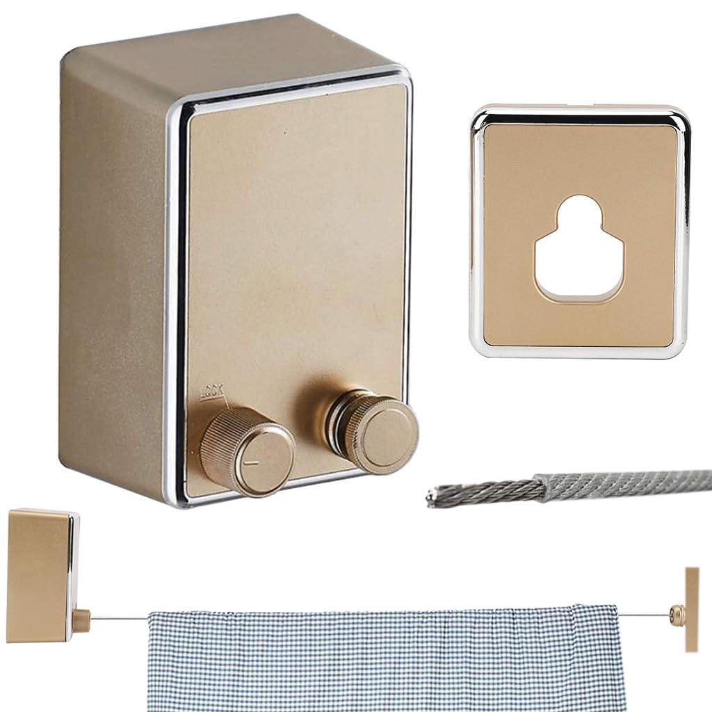 Retractable Clothesline 13.8ft Adjustable Clothesline