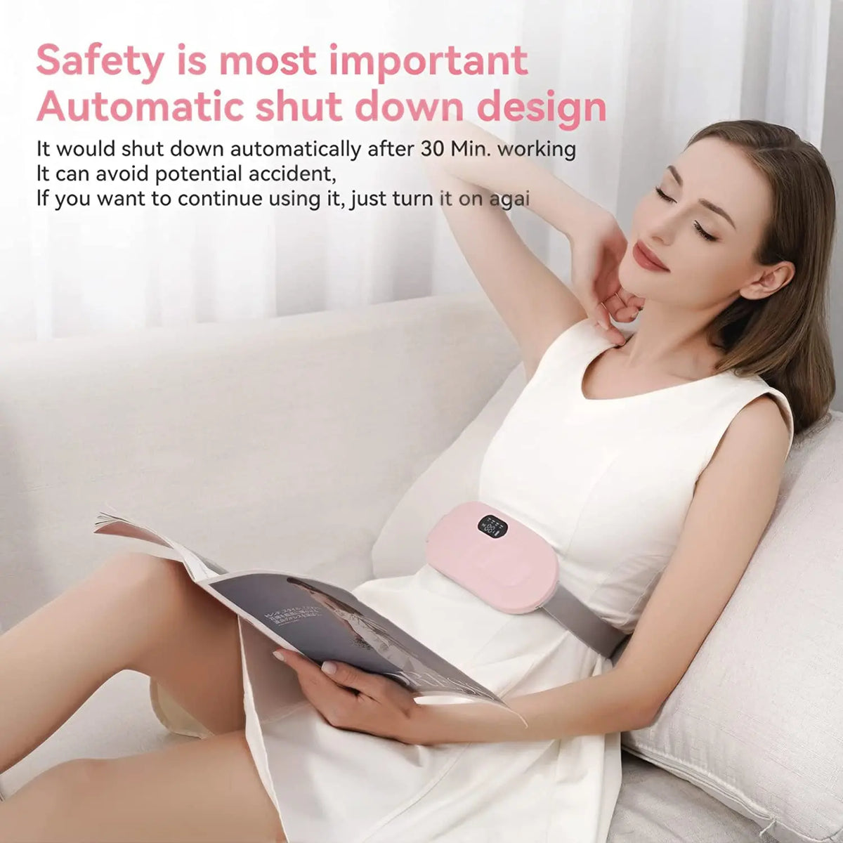 Portable Cordless Heating Pad for Menstrual Cramps Relief - FIX IT STORE