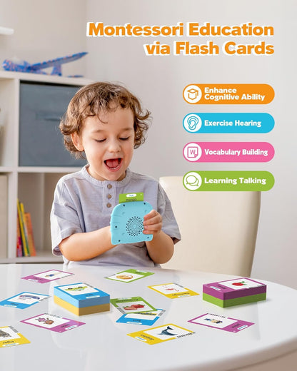🌟 Talking Flash Cards Toy for Kids 🌟  
📚 224-Word Learning Device for Toddlers FIX IT STORE